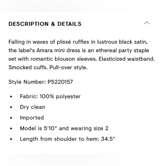 -Ulla Johnson Dress Amara Plissé Mini Dress- size 2- NWOT $595 - Picture 12 of 15